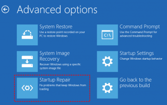 Direct Way to Launch the Startup Repair in Windows 10
