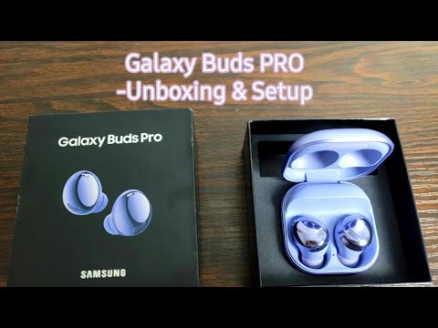 Samsung Galaxy Buds Pro setup
