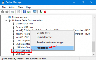 Turn the device off and on again in Device Manager