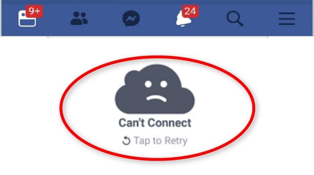 You Can't Connect to Facebook