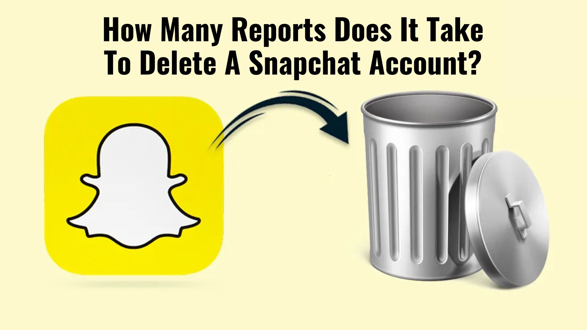 How Many Reports Does It Take To Delete A Snapchat Account?